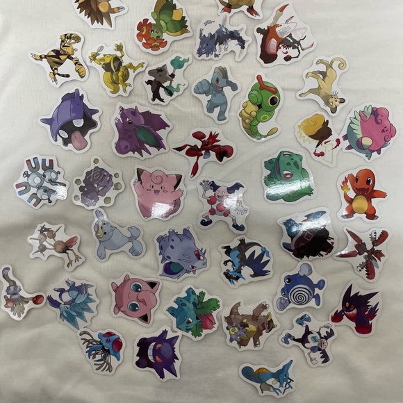 Assorted Pokémon  Stickers - Picture 2 of 2